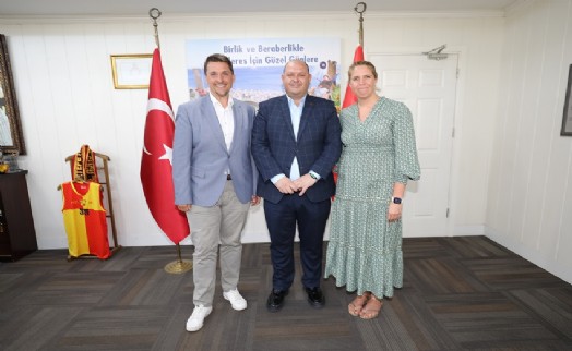Menderes Belediyesi'nin Almanya'dan kardeşi geldi!
