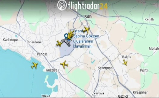 Sabiha Gökçen'de ördek alarmı