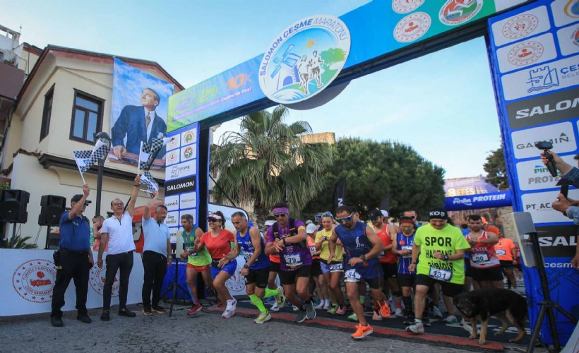 Salomon Çeşme Maratonu sona erdi