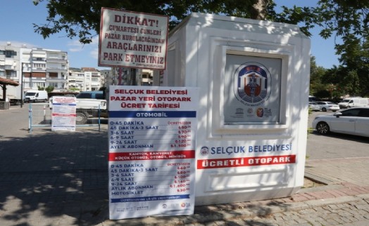 Efes Selçuk'ta otopark tarifesi düzenlemesi!