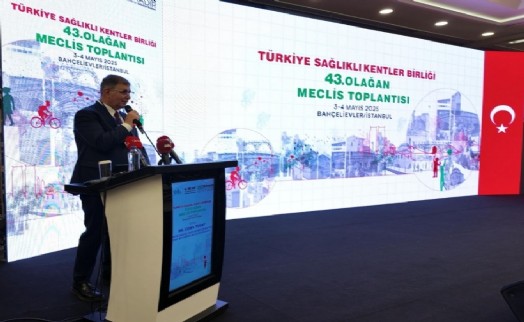 Türkiye Sağlıklı Kentler Birliği İstanbul'da toplandı: Tugay yaptıkları çalışmaları anlattı
