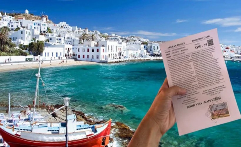 Yunan adalarına gideceklere dikkat: Kapıda vize ücretine zam geldi