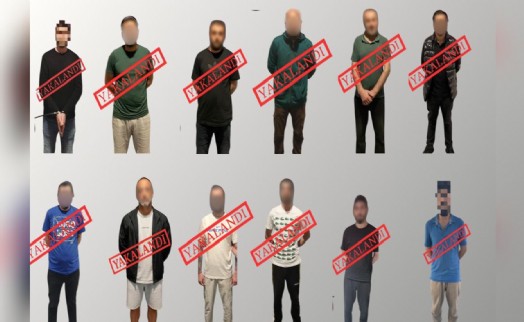 11'i kırmızı bültenle aranan 12 suçlu Türkiye'de!