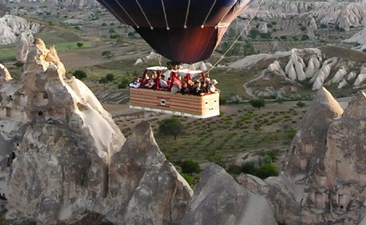 Aksaray'da hava balonu faciası! 1 ölü, 19 yaralı