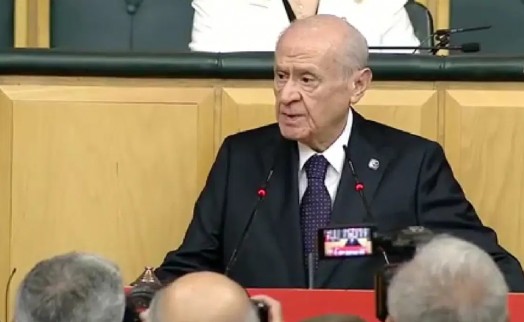 Bahçeli 5 ay sonra ilk kez kürsüde: İsrail üzerinden CHP'yi hedef aldı