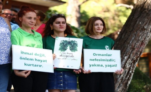 Balçova'dan 'Ormanları koruyalım' çağrısı