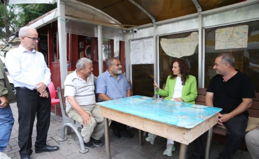 Başkan Ünsal'dan taksi duraklarına bayram ziyareti