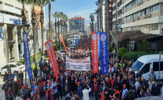 Belediye-İş sendika yöneticilerinden İzmir çıkarması