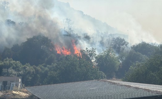 Bodrum'da maki yangını! Kontrol altına alındı