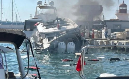 Bodrum'da patlayan lüks teknenin sahibi ünlü iş insanı çıktı!