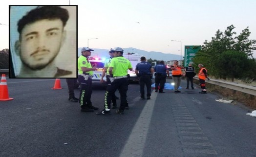 Bornova'da feci kaza; Bariyere çarpan motosikletin sürücüsü motokurye öldü