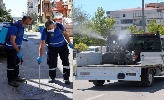 Buca'da 24 saat kesintisiz ilaçlama yaz boyu sürecek