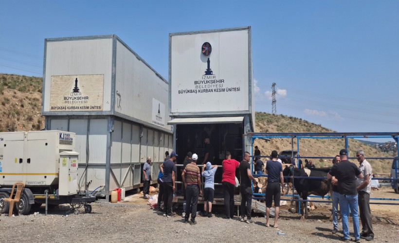 Büyükşehir’den bayramda güvenli ve hijyenik kesim hizmeti