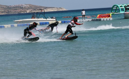 Çeşme'de Dünya Motosurf Şampiyonası sona erdi