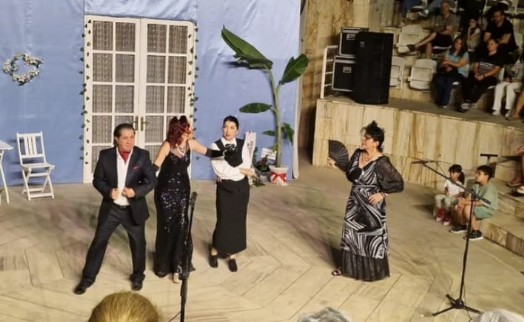 Efes Selçuk'ta sanat ve dayanışma amfi tiyatro sahnesinde buluştu