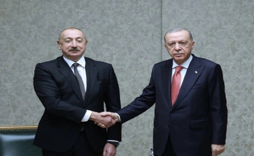 Erdoğan, Azerbaycan Cumhurbaşkanı Aliyev ile görüştü