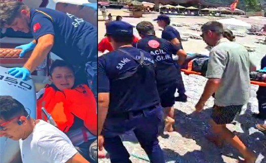 Fethiye'de paraşüt denize düştü, pilot yaralandı