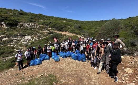 Gençler İzmir'in doğal zenginliğini keşfetti
