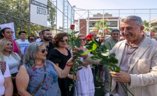 Güzelbahçe'de iki açılış ardından bayramlaşma: Sosyal belediyecilikte yeni ataklar