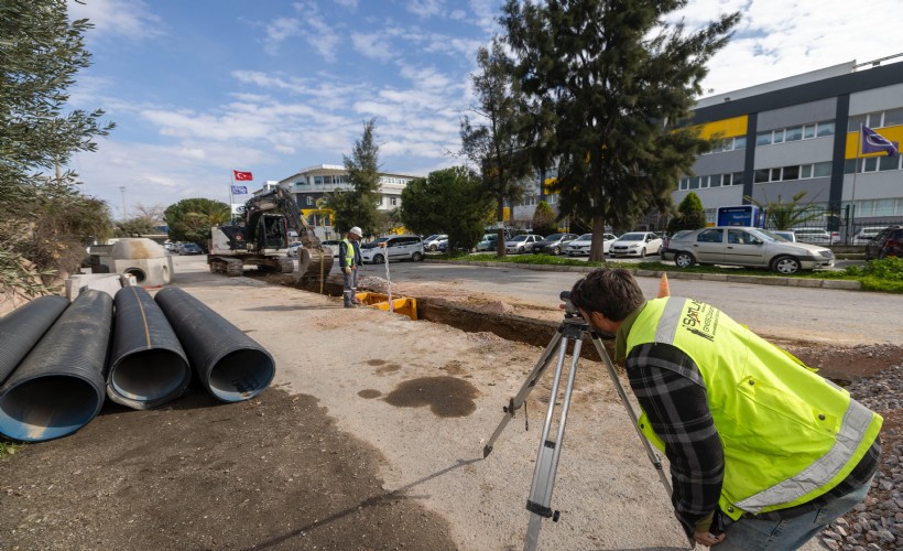 İZSU’dan bir yılda 75 kilometrelik yağmur suyu yatırımı