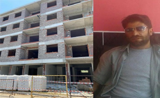 İnşaat işçisinin acı sonu: 5'inci kattan düştü!