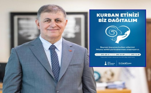 İzmir Büyükşehir Belediyesi'nden bağış köprüsü: Bağışları için soğuk hava noktaları oluşturuldu