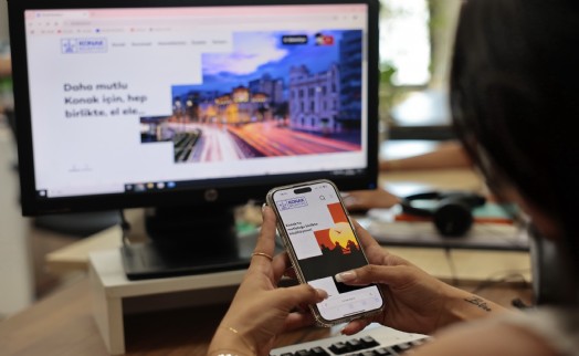 Konak Belediyesi'nin web sitesi yeni yüzüyle hizmette