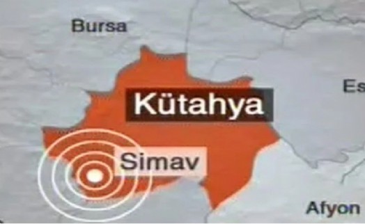 Kütahya'da deprem paniği!