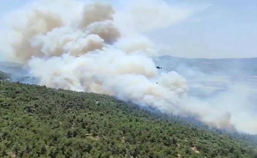 Manisa'daki orman yangını 25 saatte kontrol altına alındı