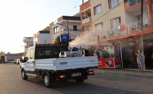 Menderes'te ilaçlama seferberliğinden 2. etap zamanı