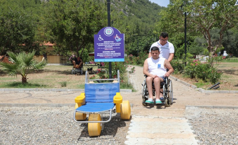 Muğla'da 13 plaj engelli erişimine uygun hale getirildi