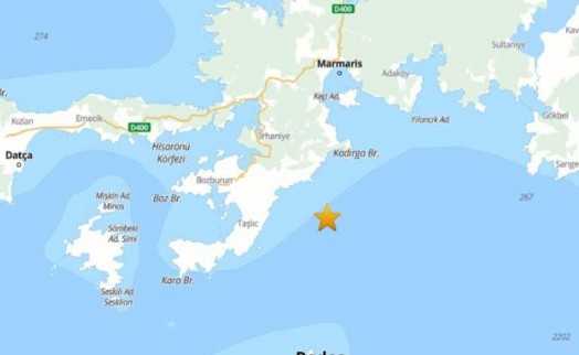 Muğla'da 5.8 büyüklüğünde deprem! Çok sayıda ilde hissedildi