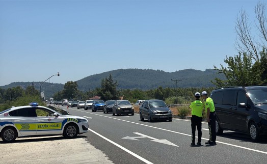 Muğla'da bayram öncesi tatilci yoğunluğu