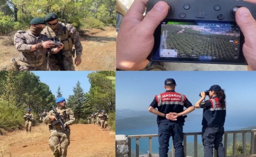 Muğla'da orman yangınlarına karşı sıkı denetim