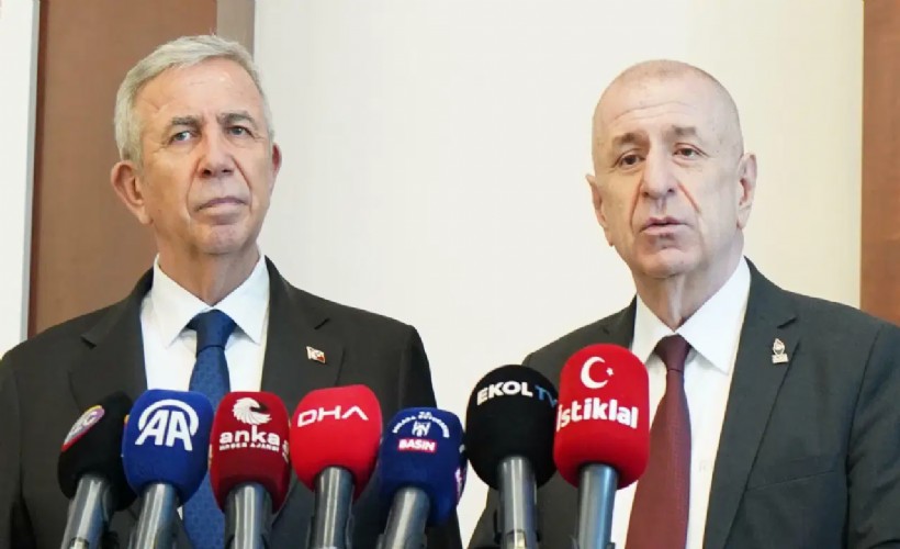 Ümit Özdağ, Mansur Yavaş'ı ziyaret etti.. Yavaş'tan İmamoğlu'nun avukatının tutuklanmasına tepki