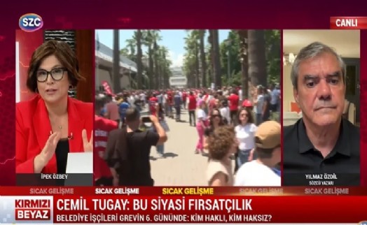 Yılmaz Özdil canlı yayında anlattı! İşte İzmir'deki grevin perde arkası