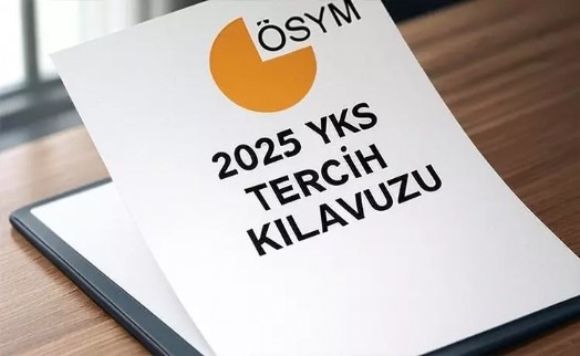 2025 YKS Tercih Kılavuzu yayımlandı