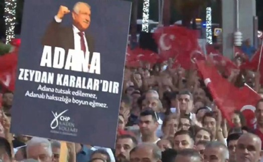 Adana ayakta! Zeydan Karalar'ın tutuklanmasını protesto ediyor