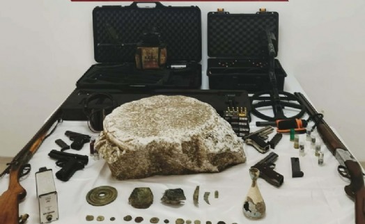 Aydın'da kaçak kazıya 74 gün süren takiple 5 gözaltı