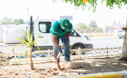 Balçova Belediyesi'nden park ve yeşil alanlarda su tasarrufu
