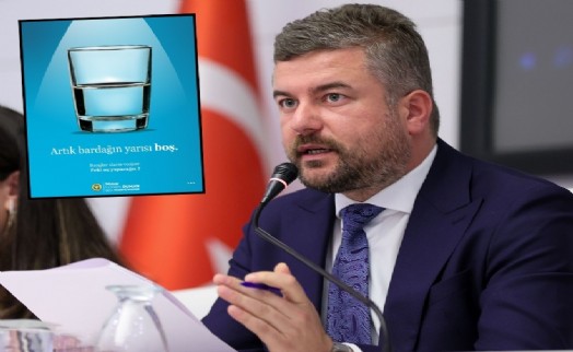 Başkan Duman'dan dikkat çeken tasarruf çağrısı: 'Artık bardağın yarısı boş'