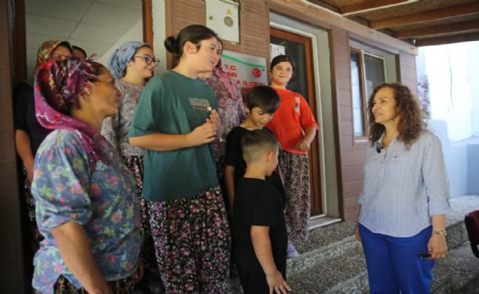 Başkan Ünsal'dan Sancaklı'daki dayanışma ziyaretinde yangın için tedbir çağrısı