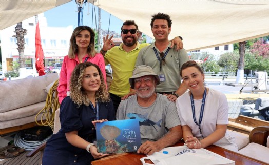 Bodrum Belediyesi'nden eski dalgıç ve süngercilere ziyaret
