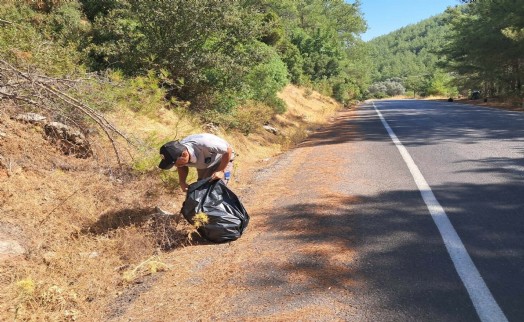 Bodrum'da yangına karşı temizlik önlemi