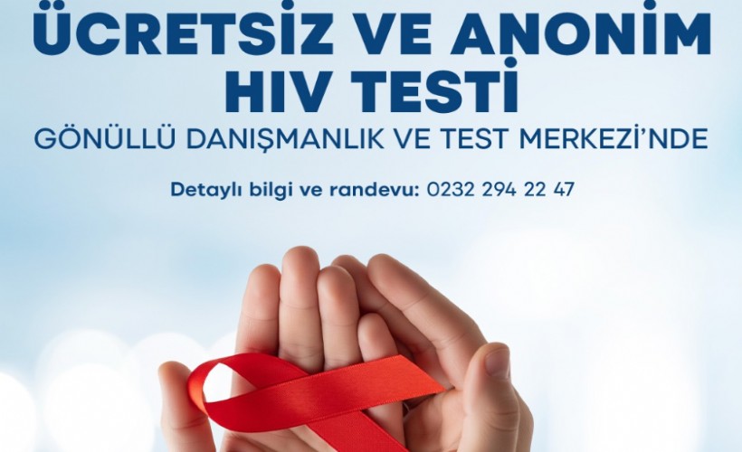 Büyükşehir’den yurttaşlara HIV testi desteği