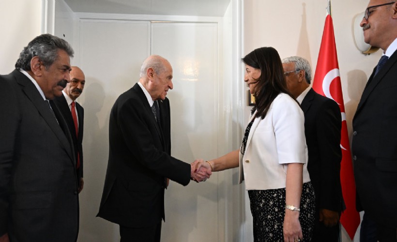 DEM heyetinden parti liderlerine ziyaret: Bahçeli ile kritik görüşme!
