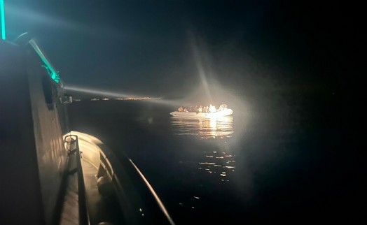 Datça açıklarında 22 düzensiz göçmen kurtarıldı