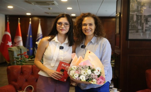 Genç hukukçudan Başkan Ünsal'a teşekkür ziyareti
