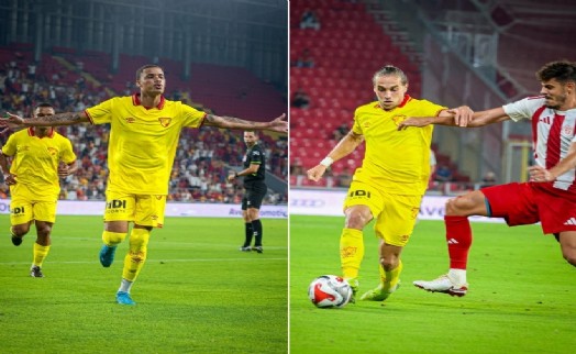 Göz-Göz'de sezon öncesi galibiyet sevinci: Rakibini tek golle devirdi