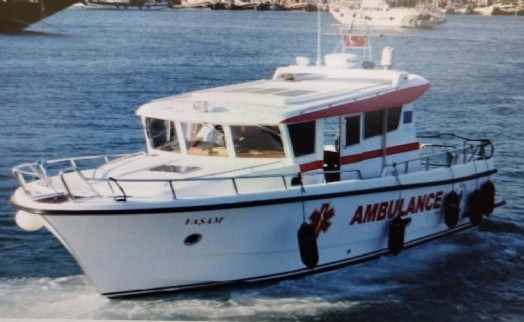 İstanköy Adası'nda rahatsızlandı, Bodrum'a getirildi